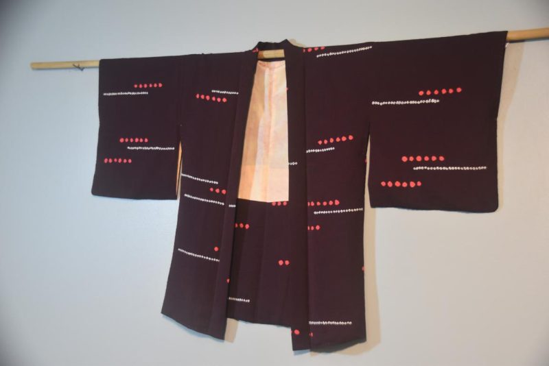 Japanese Vintage Silk Haori Jacket - Image 5
