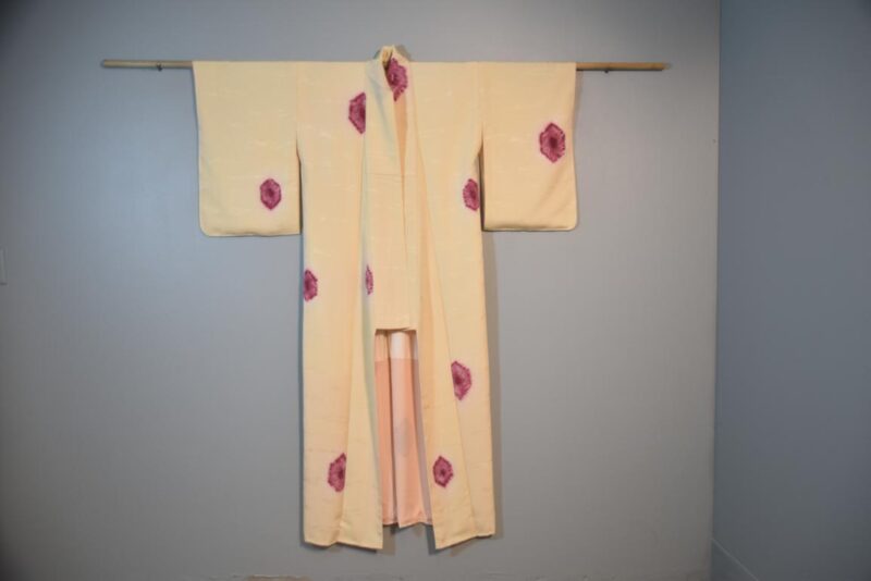 Japanese Vintage Silk Kimono - Image 6