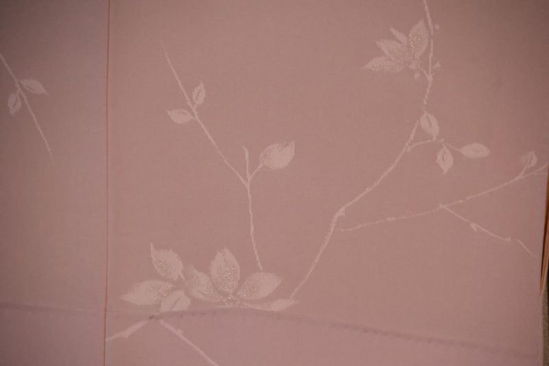 Japanese Vintage Silk Jacquard Kimono - Image 10