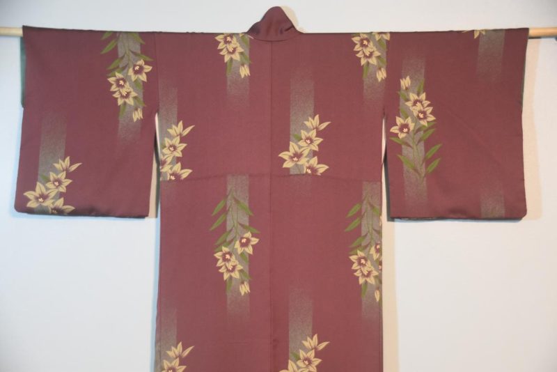 Japanese Vintage Silk Kimono - Image 4