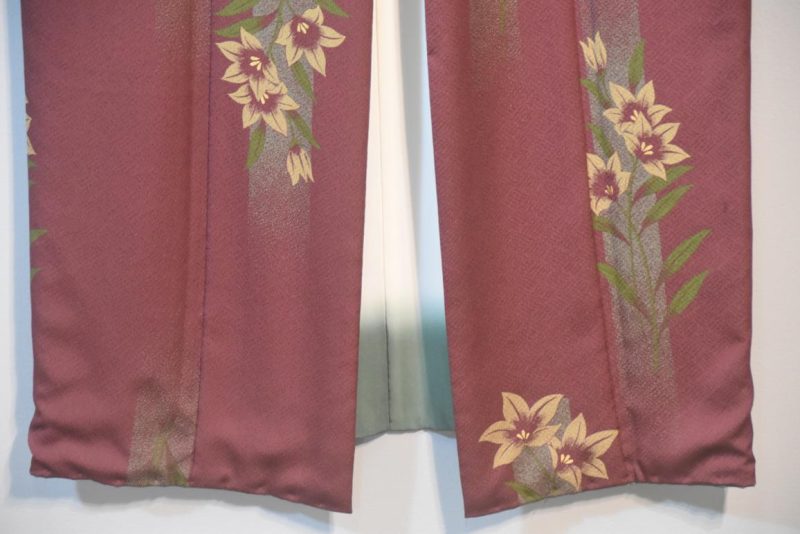 Japanese Vintage Silk Kimono - Image 5