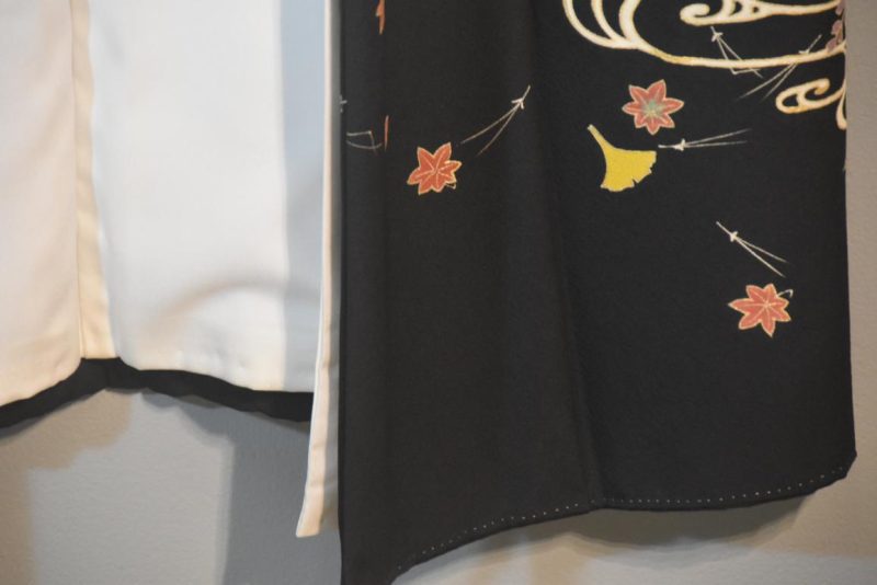 Japanese Vintage Silk Tomosode Kimono - Image 7