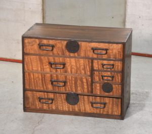 Elm Wood Kodansu Small Accessories Chest Width:545mm
