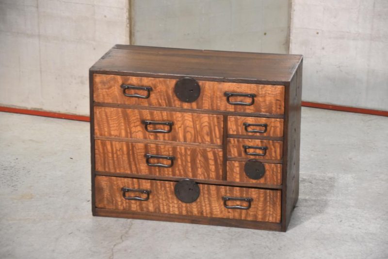 Elm Wood Kodansu Small Accessories Chest Width:545mm