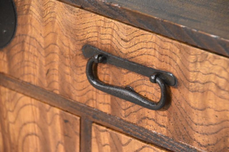 Elm Wood Kodansu Small Accessories Chest Width:545mm - Image 7