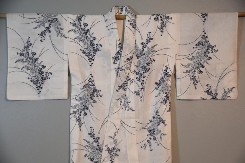 Japanese Vintage Cotton Kimono - Image 5