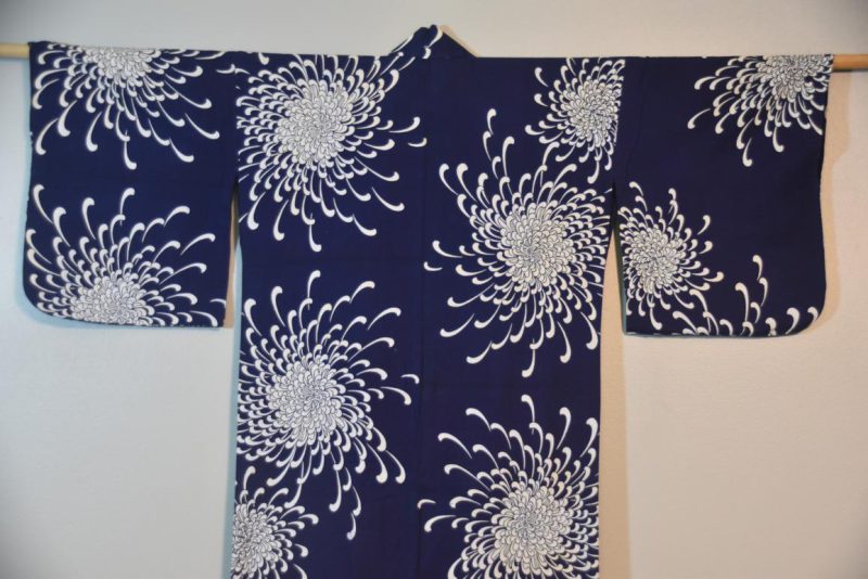 Japanese Vintage Cotton Kimono - Image 9