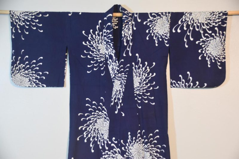 Japanese Vintage Cotton Kimono - Image 7