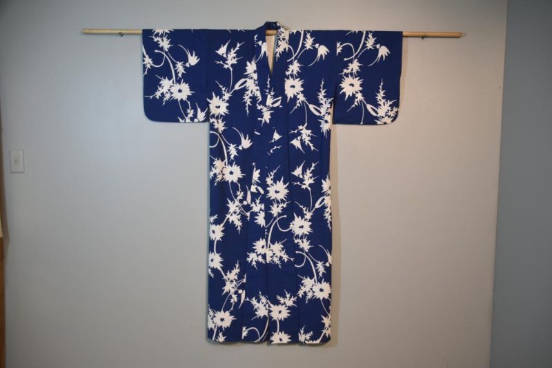 Japanese Vintage Cotton Kimono - Image 5