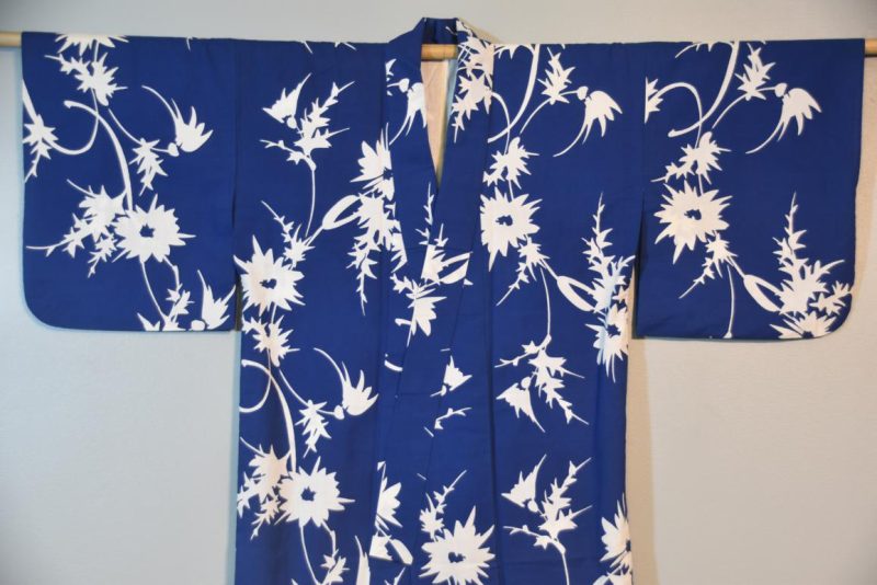 Japanese Vintage Cotton Kimono - Image 4