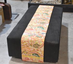 Vintage Maru Obi Sash Table Runner Length 4000mm