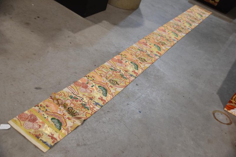 Vintage Maru Obi Sash Table Runner Length 4000mm - Image 4