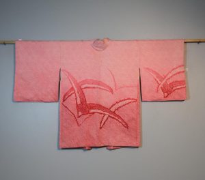 Vintage Japanese Silk Shibori Haori Jacket