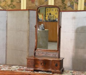 Japanese Kyodai Vanity Chest and Mirror