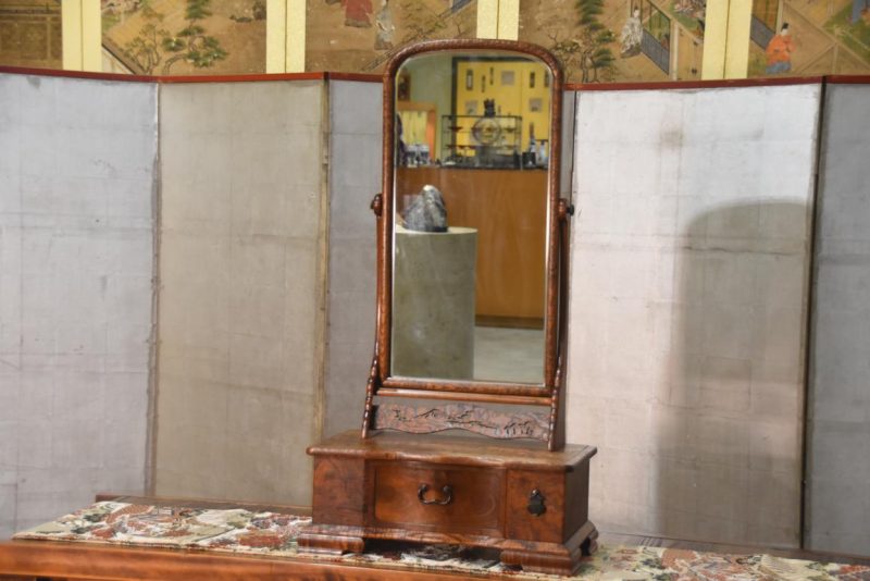 Japanese Kyodai Vanity Chest and Mirror