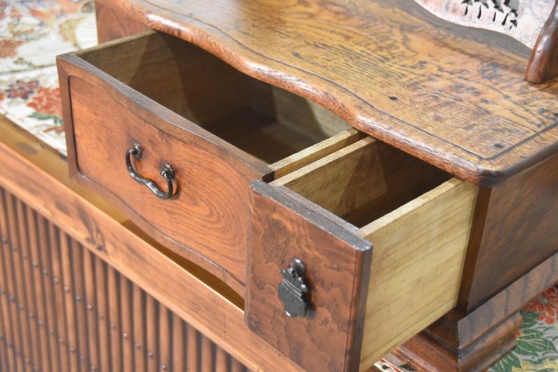 Japanese Kyodai Vanity Chest and Mirror - Image 6