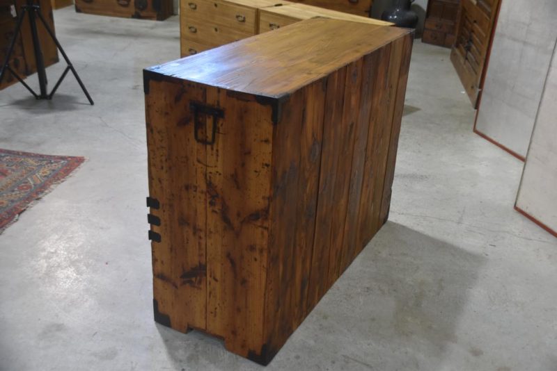 Antique Sendai Clothing Chest 1155 mm's wide - Image 4