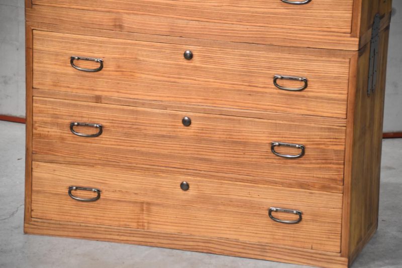 Vintage Clothing Chest (2 Sections) Width:1820mm - Image 10