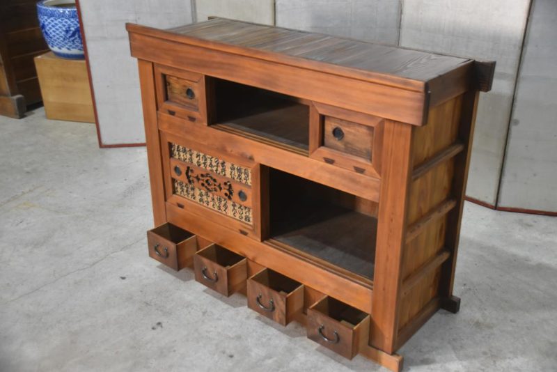 Kyoto Region Mizuya Dansu Kitchen Chest Sideboard Width:1205mm - Image 7