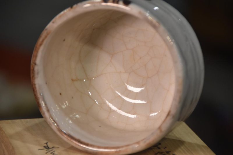 Shino Tea Bowl (Chawan) Width:120mm - Image 5