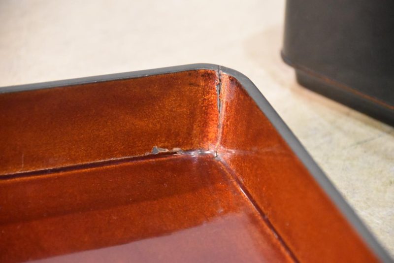 Vintage Japanese Lacquered Letter Box  Tebako Width:270mm - Image 3