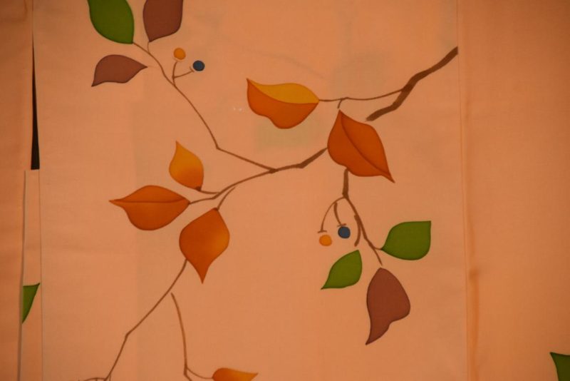 Vintage Japanese Silk Haori Jacket - Image 2