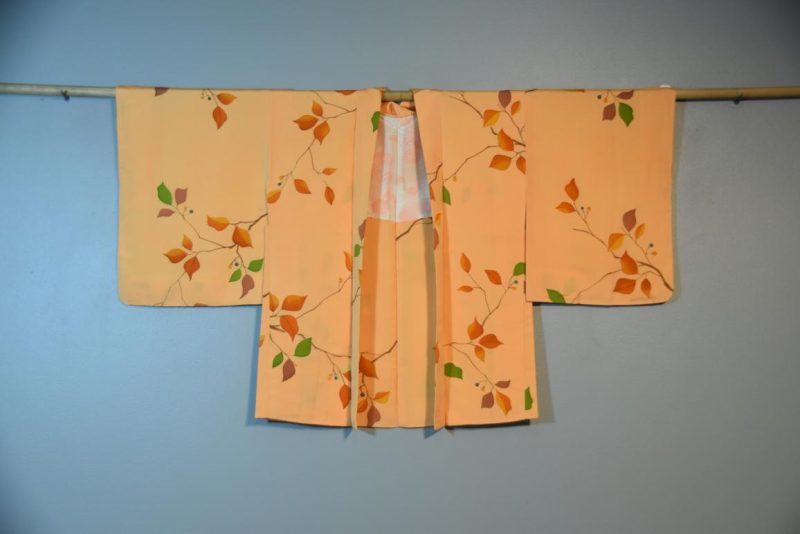 Vintage Japanese Silk Haori Jacket - Image 3