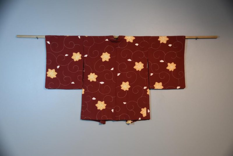 Vintage Japanese Silk Haori Jacket