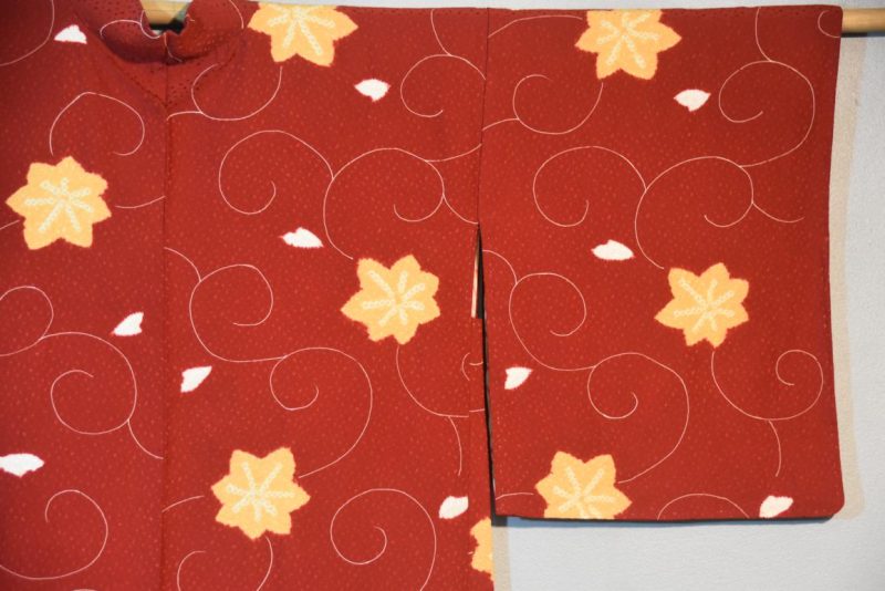 Vintage Japanese Silk Haori Jacket - Image 5