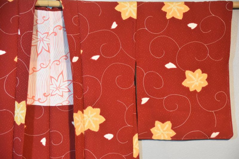 Vintage Japanese Silk Haori Jacket - Image 4