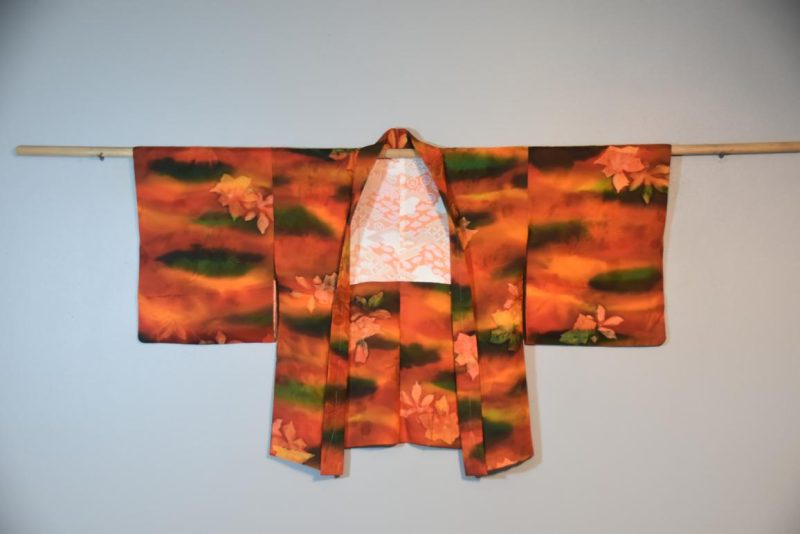 Vintage Japanese Silk Haori Jacket
