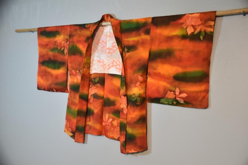 Vintage Japanese Silk Haori Jacket - Image 6