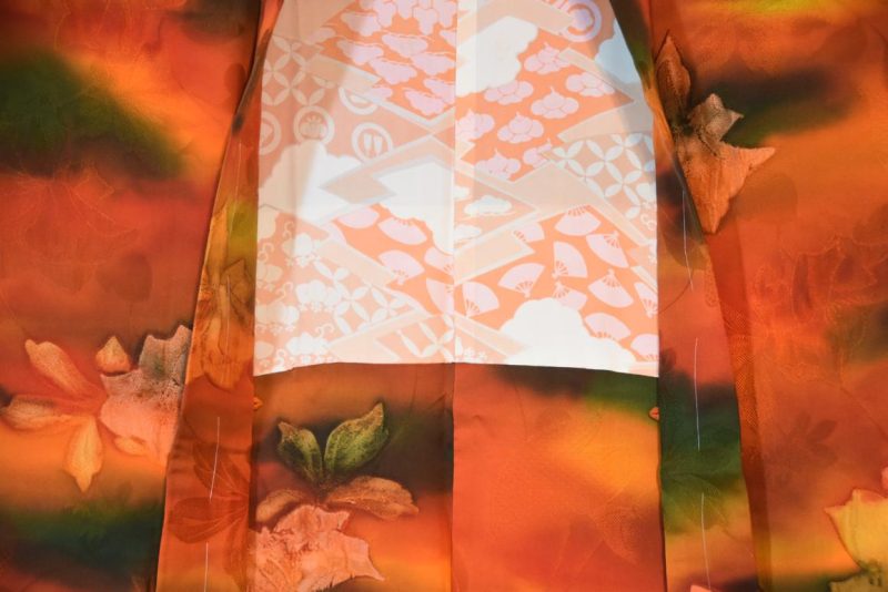 Vintage Japanese Silk Haori Jacket - Image 5