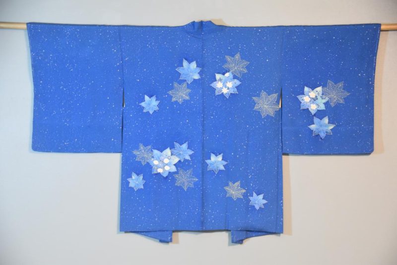 Vintage Japanese Silk Haori Jacket - Image 2