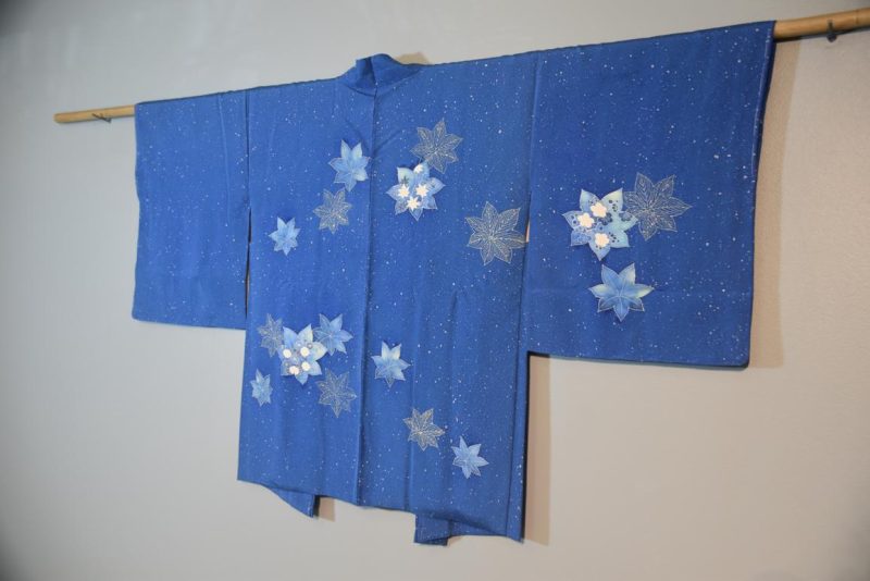 Vintage Japanese Silk Haori Jacket - Image 6