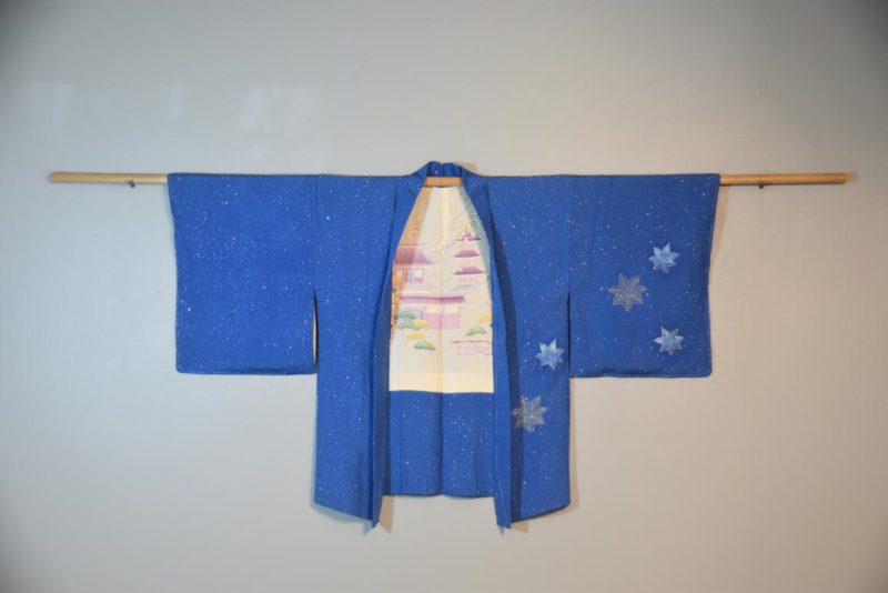 Vintage Japanese Silk Haori Jacket - Image 5