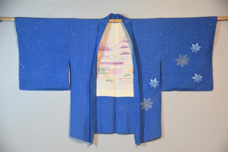 Vintage Japanese Silk Haori Jacket - Image 4