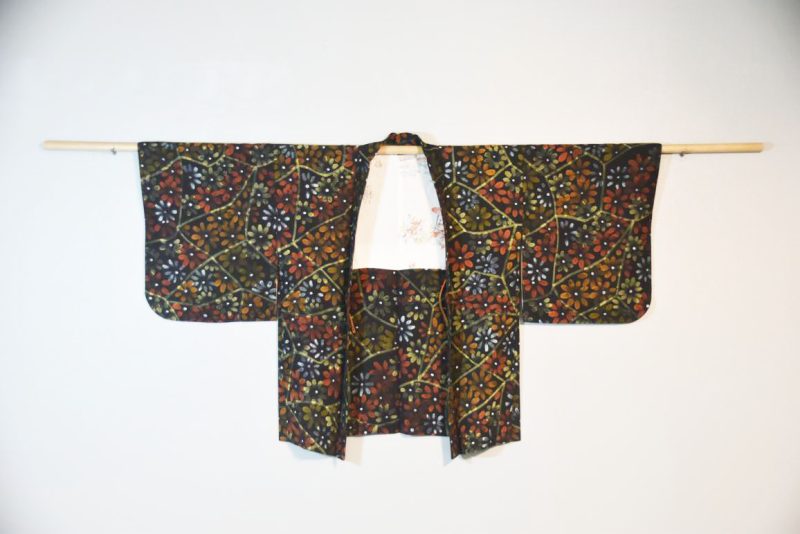 Vintage Japanese Silk Haori Jacket