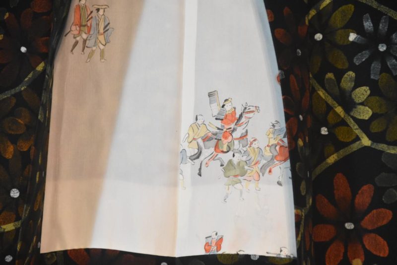 Vintage Japanese Silk Haori Jacket - Image 4