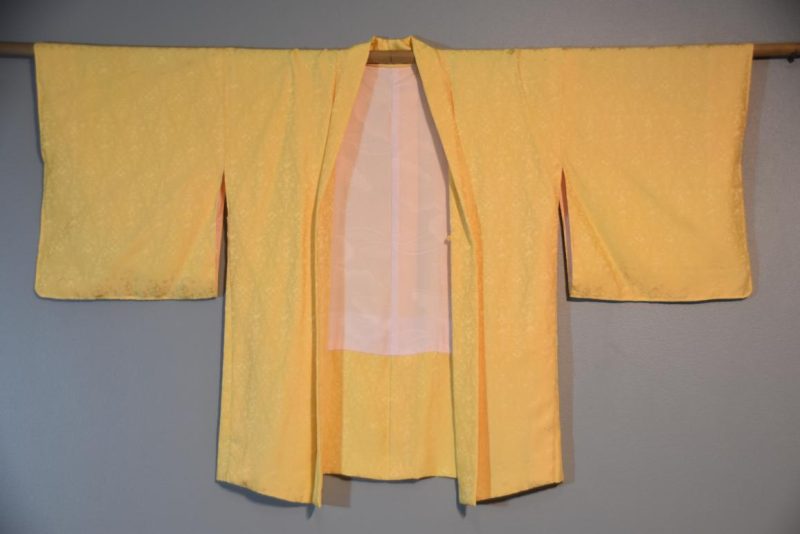 Japanese Vintage Silk Haori Jacket - Image 3