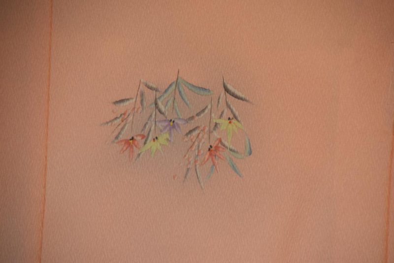 Japanese Vintage Silk Haori Jacket - Image 2