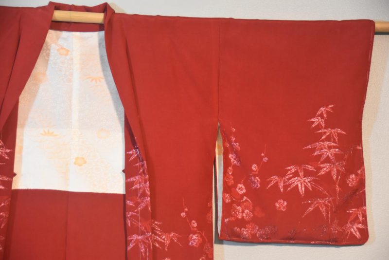 Japanese Vintage Silk Haori Jacket - Image 6