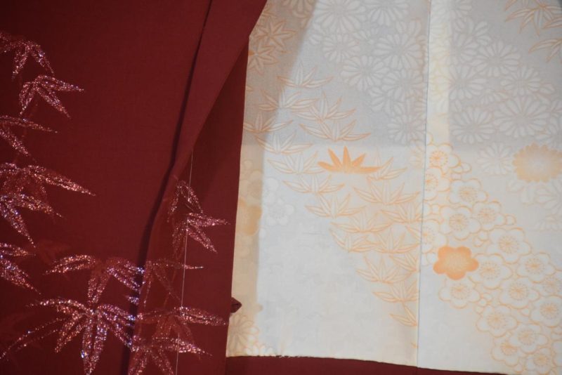 Japanese Vintage Silk Haori Jacket - Image 5