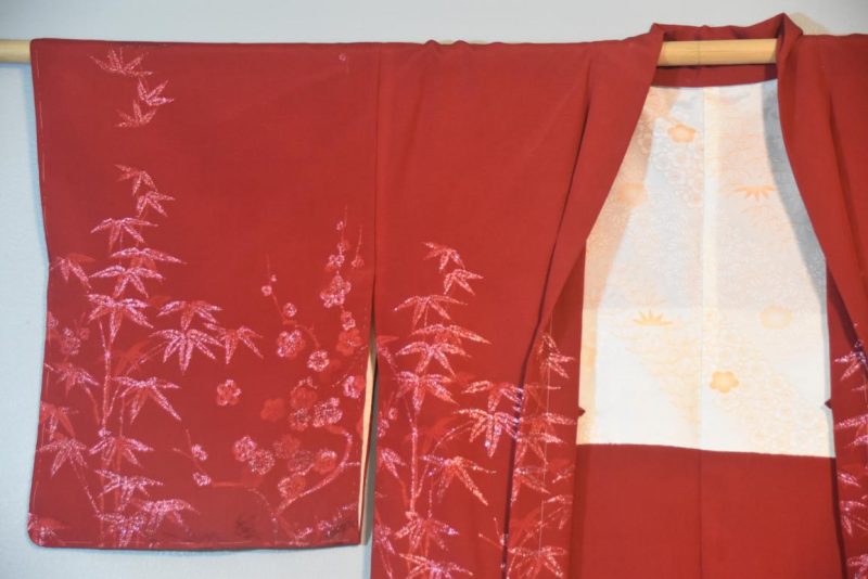 Japanese Vintage Silk Haori Jacket - Image 2