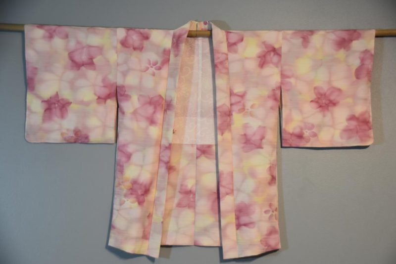 Japanese Vintage Silk Haori Jacket - Image 3