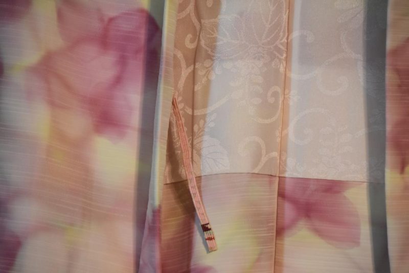 Japanese Vintage Silk Haori Jacket - Image 4