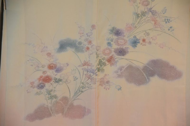 Japanese Vintage Silk Haori Jacket - Image 2