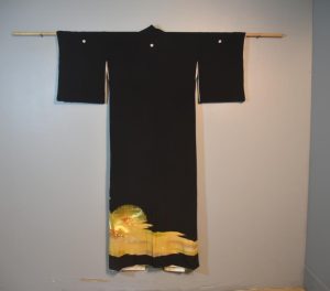 Japanese Vintage Silk Tomosode Kimono