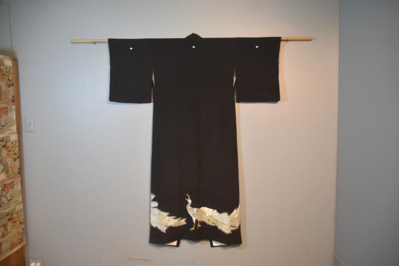 Japanese Vintage Silk Tomosode Kimono