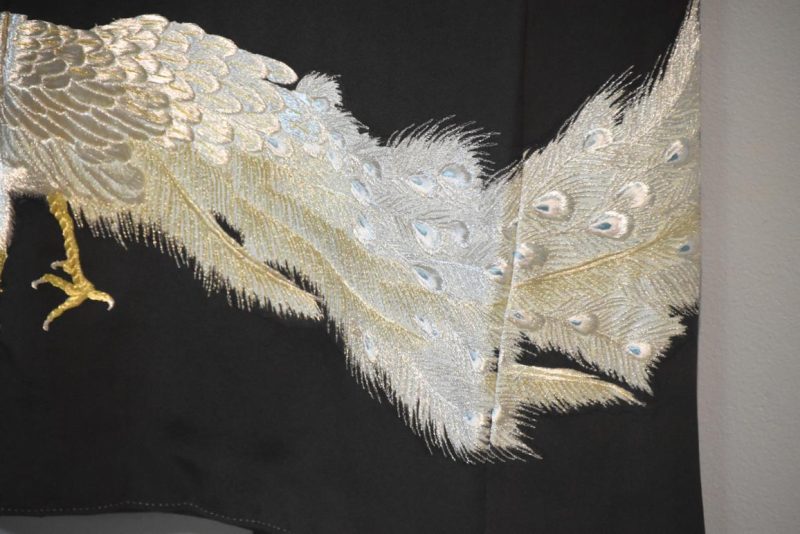 Japanese Vintage Silk Tomosode Kimono - Image 7